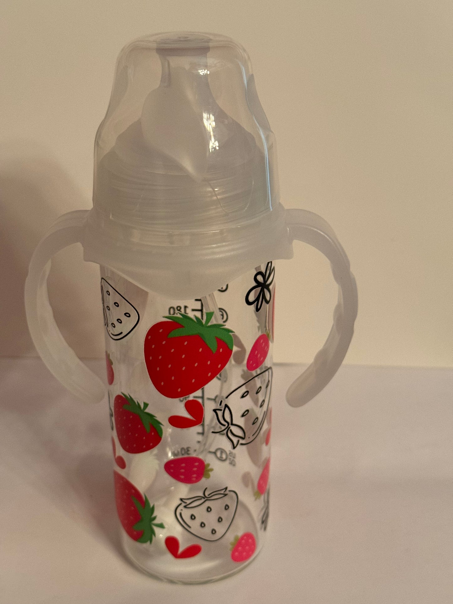 Glass Sippy Bottle - Sublimation Ready